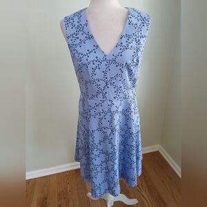 Draper James Sleeveless Floral Print Dress